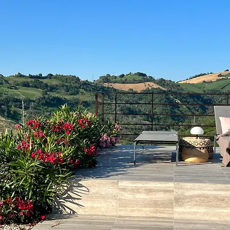 ヴィラ Casa Piane Pettirossi Ponzano di Fermo